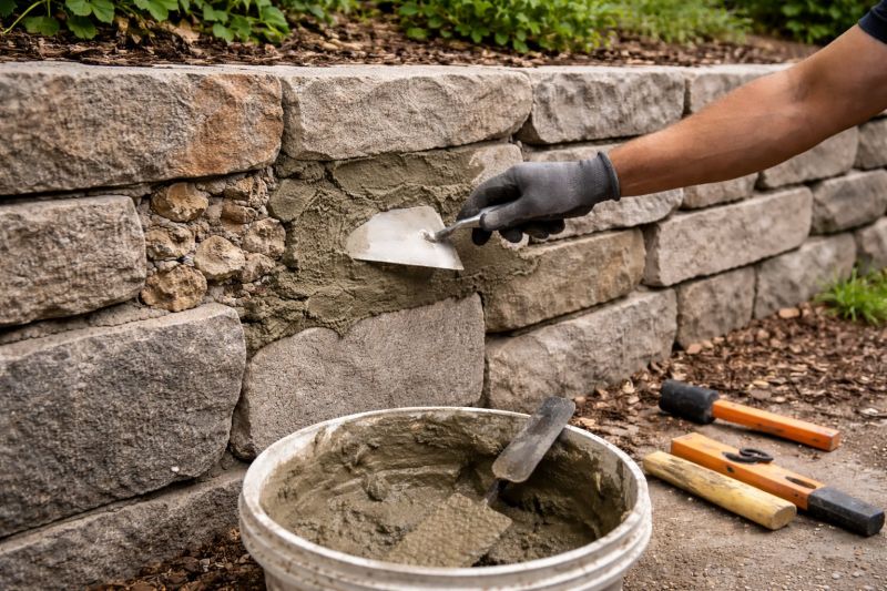 Stone Wall Repair