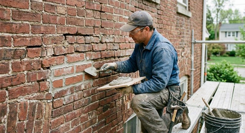 Brick Flatwork Repair in Edmond, OK