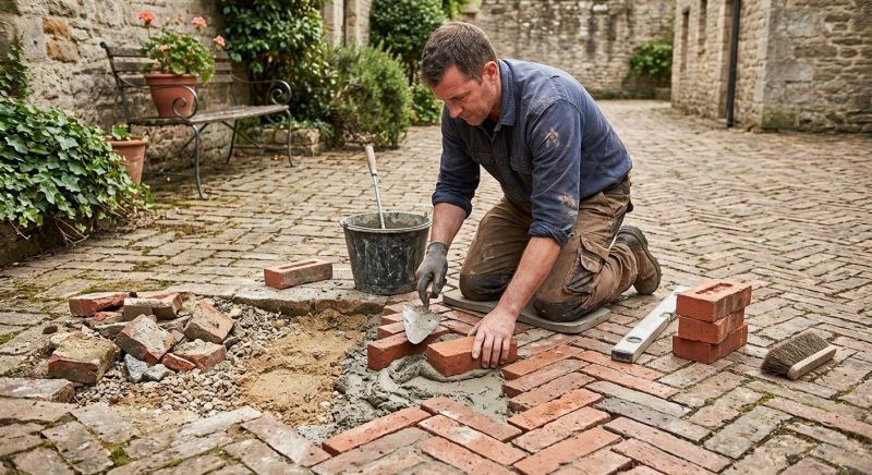 Brick Masonry Repair in Blanchard, OK