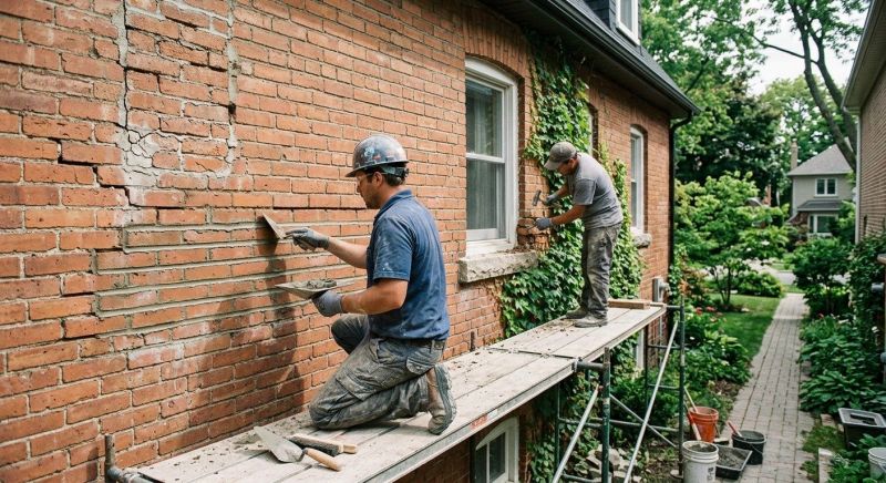 Brick Masonry Repair in Edmond, OK