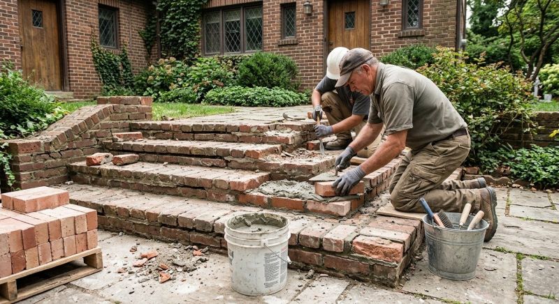 Brick Repair in Blanchard, OK