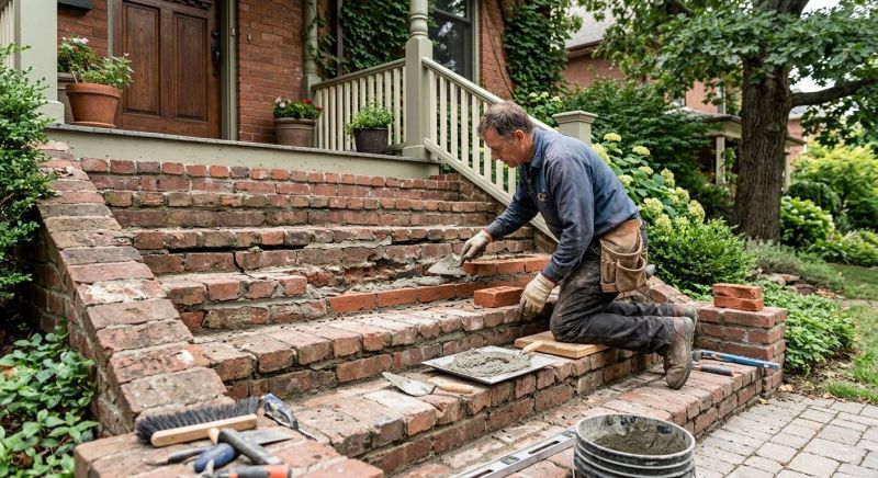 Brick Repair in Norman, OK