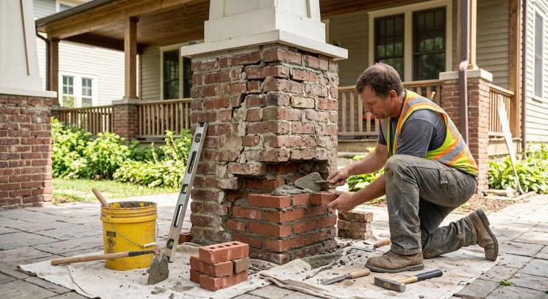 Brick Restoration in Harrah, OK