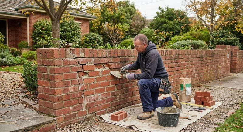 Brick Wall Repair in Blanchard, OK