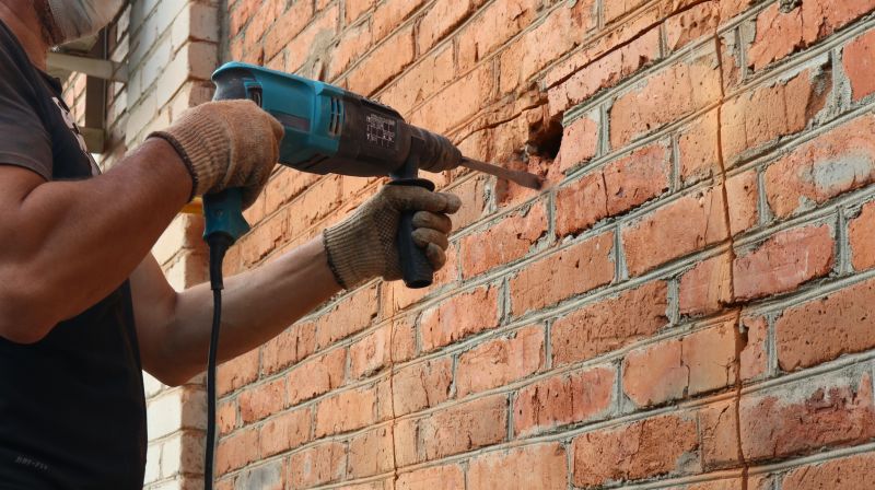 Brick Wall Repair in Yukon, OK