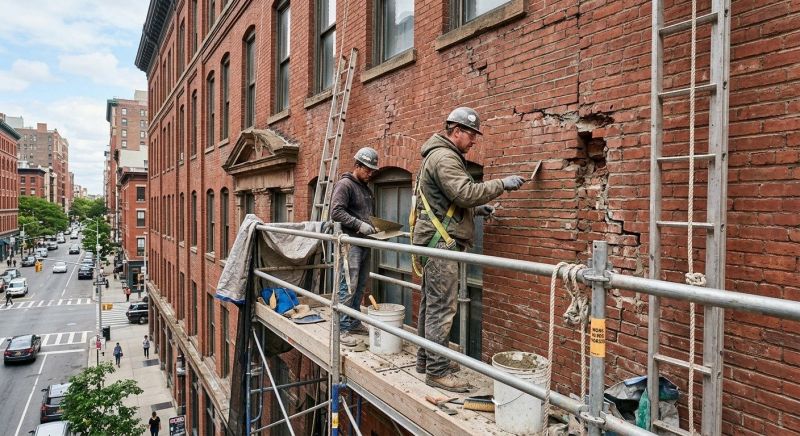 Commercial Masonry Repair in Blanchard, OK