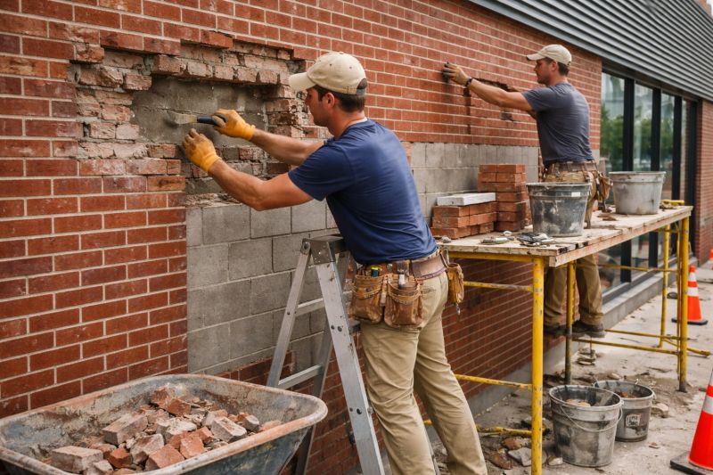 Commercial Masonry Repair in Edmond, OK