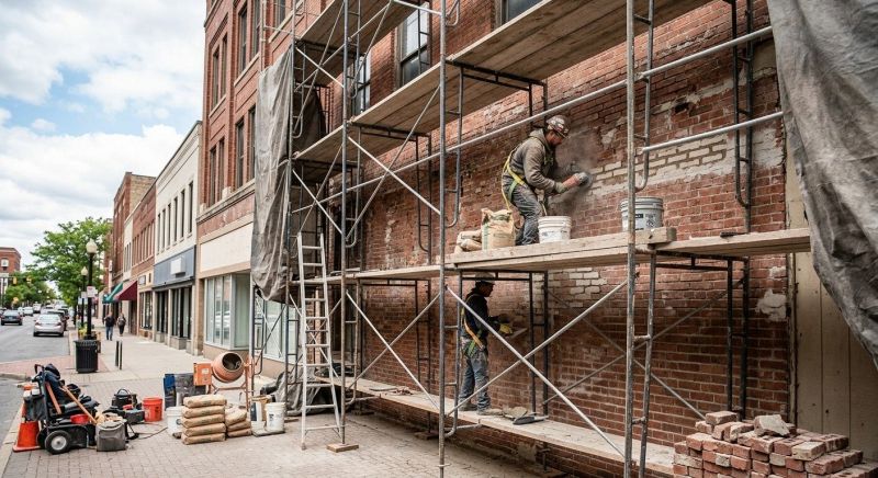 Commercial Masonry Repair in Newcastle, OK