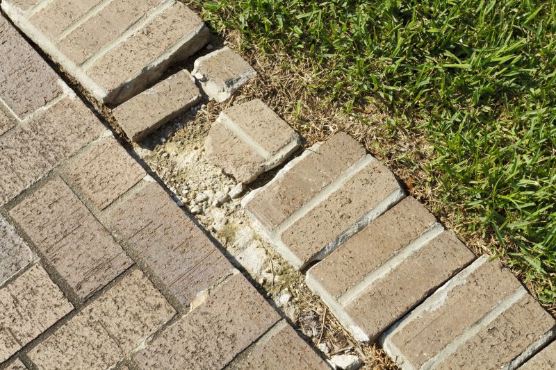 Entryway Brick Repair in Oklahoma City, OK