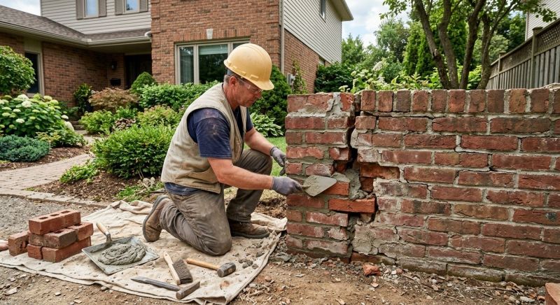 Masonry Wall Repair in Oklahoma City, OK