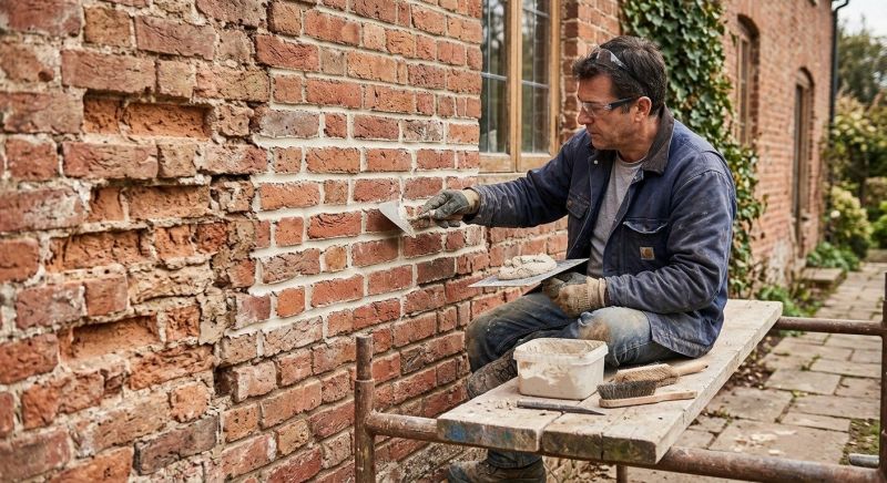 Porch Brick Repair in Oklahoma City, OK