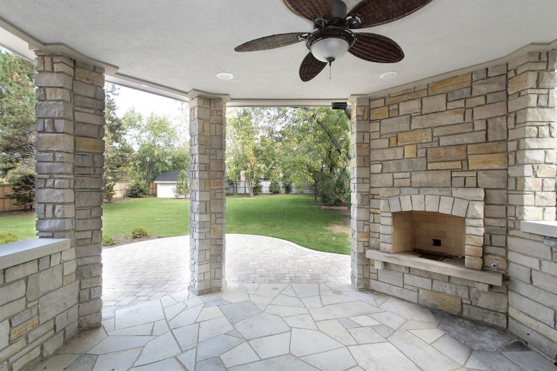 Stone Chimney Installation in Harrah, OK