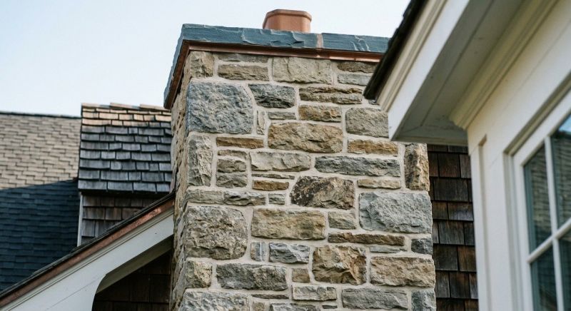 Stone Chimney Installation in Oklahoma City, OK