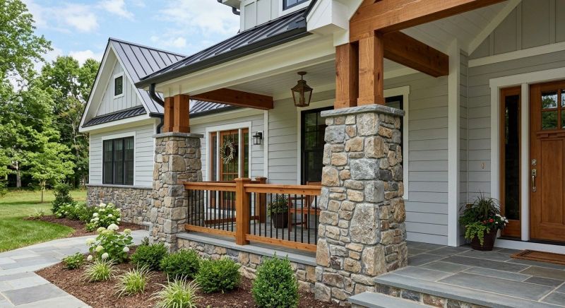 Stone Chimney Installation in Norman, OK