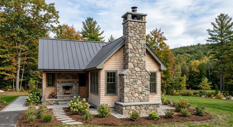 Stone Chimney Installation in Yukon, OK