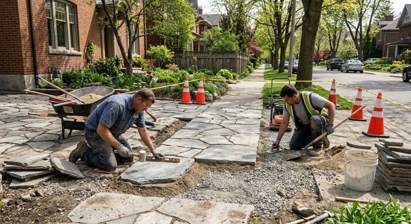Stone Driveway Repair in Oklahoma City, OK
