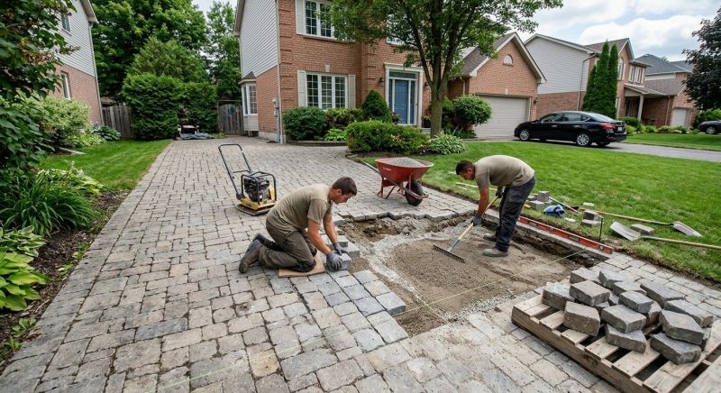 Stone Driveway Repair in Oklahoma City, OK