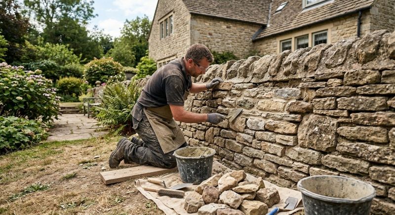 Stone Masonry Repair in Choctaw, OK