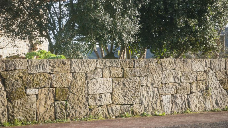 Stone Wall Repair in Mustang, OK