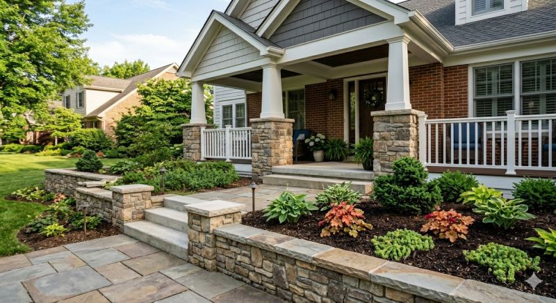 Stonework Installation in Mustang, OK
