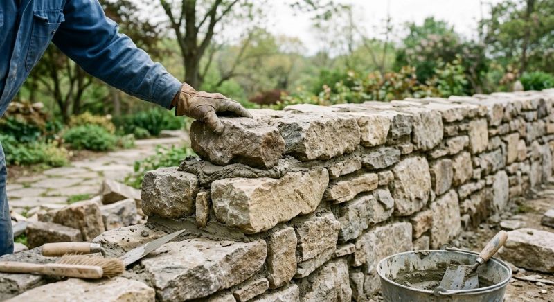 Stonework Installation in Norman, OK