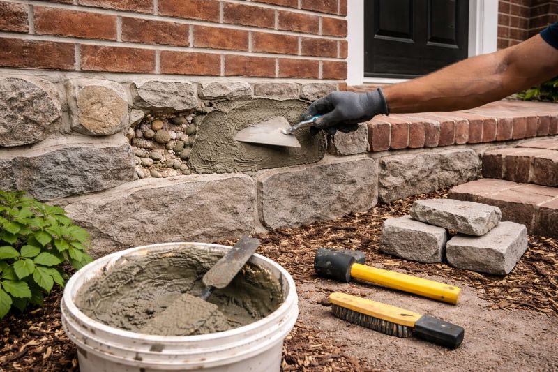 Stonework Repair in Oklahoma City, OK