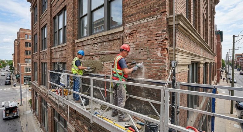 Commercial Masonry Repair in Norman, OK